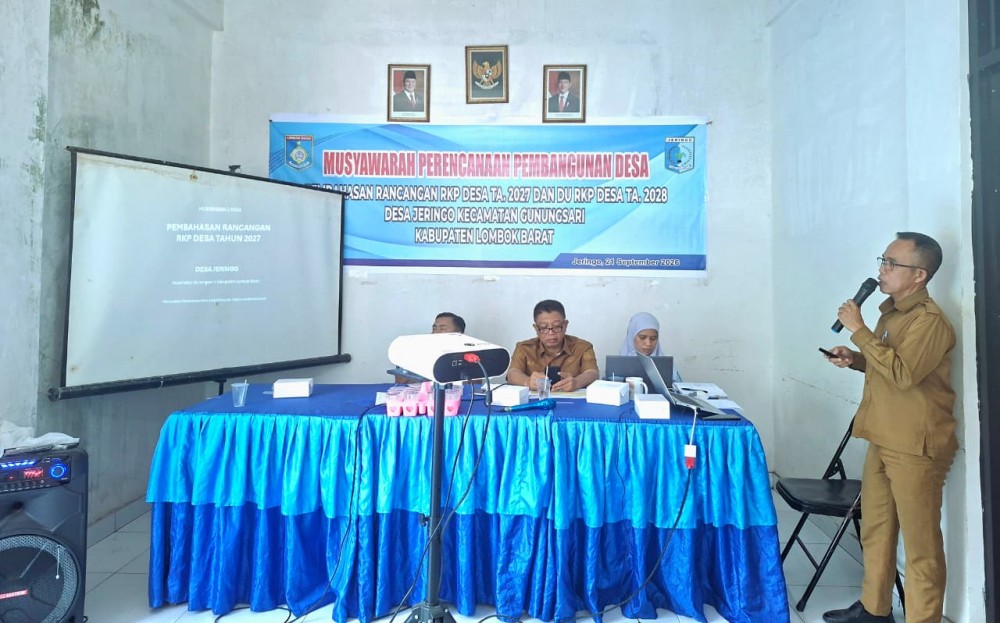 MUSRENBANGDES PEMBAHASAN RANCANGAN RKP DESA TA. 2027 DAN DU. RKP DESA TA. 2028
